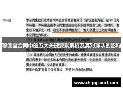 穆谢奎合同中的五大关键要素解析及其对球队的影响