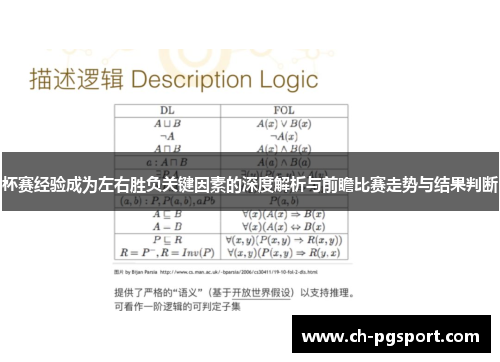 杯赛经验成为左右胜负关键因素的深度解析与前瞻比赛走势与结果判断